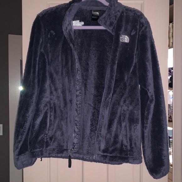 North face fuzzy fleece jacket - Picture 4 of 4